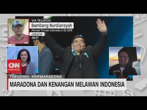Maradona Dan Kenangan Melawan Indonesia