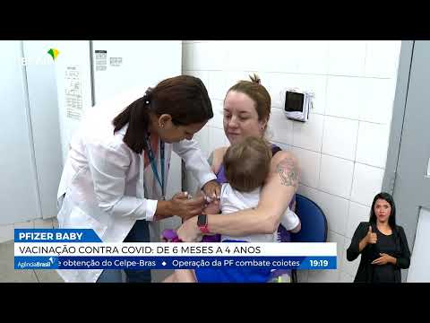 Começa no Rio vacinação contra covid-19 de seis meses a 4 anos