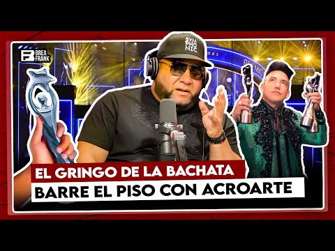 El Gringo de la Bachata barre el piso con Acroarte en una picante entrevista con Brea Frank