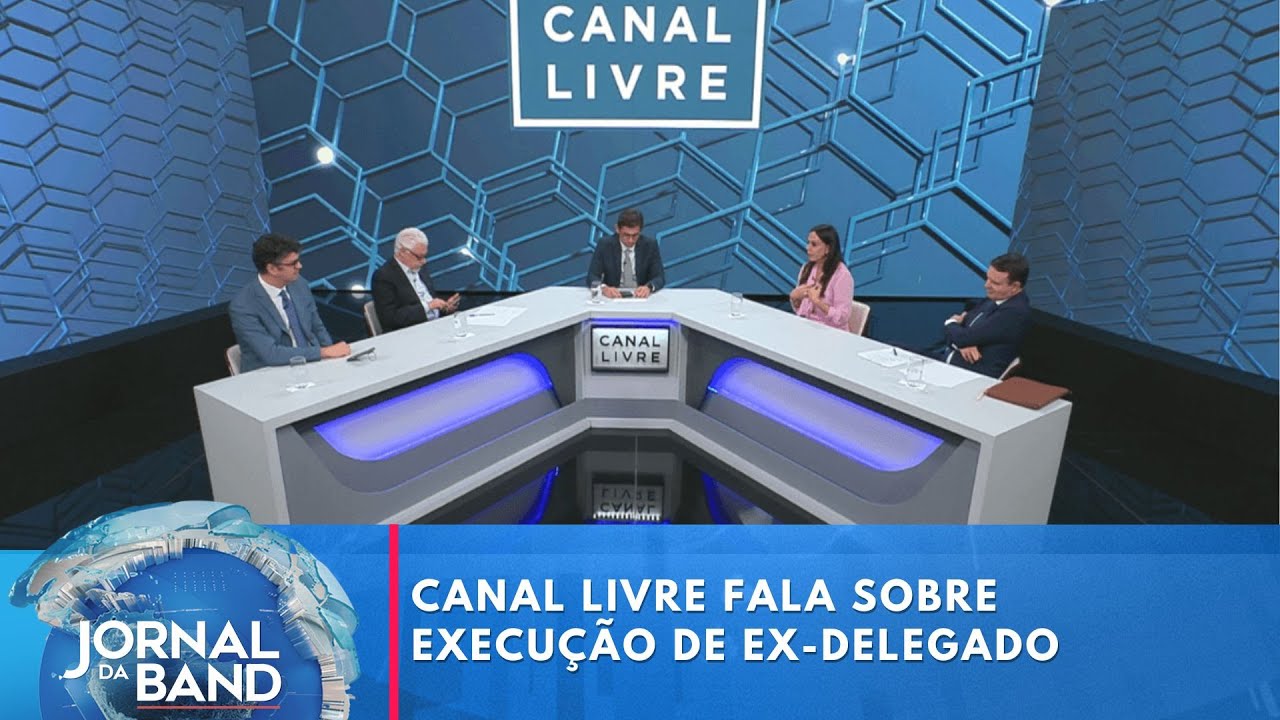 Canal Livre fala sobre ação do crime organizado e execução de es delegado