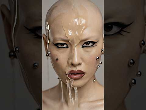 creativ makeup #sora #makeupartist #midjourney #aiartgeneration #makeup #aivideo #ai #kling #art