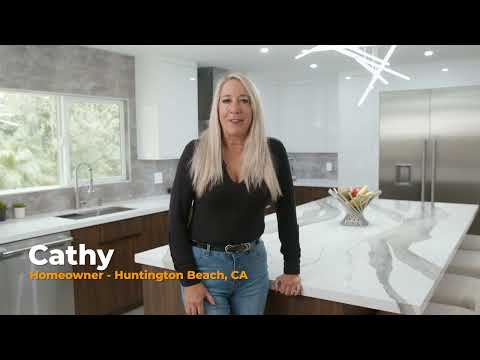 Incredible Kitchen Remodel Testimonial from Cathy - Homeowner in Huntington Beach, CA