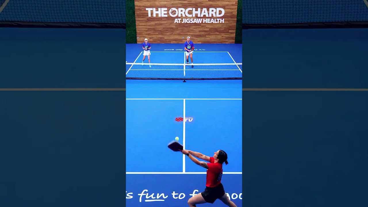 Good defense, better offense 🤘 #pickleball #pickleballislife #pickleballhighlights