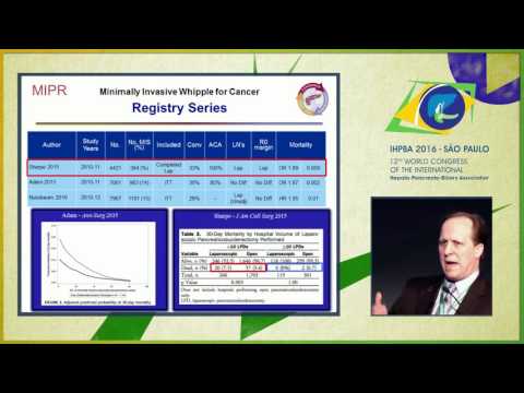 MIPR Conference: Cancer outcomes for minimally invasive whipple - Michael Kendrick 