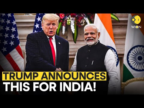 PM Modi Trump LIVE: US President Trump Big Announcement For India | Trump LIVE | Modi | US News