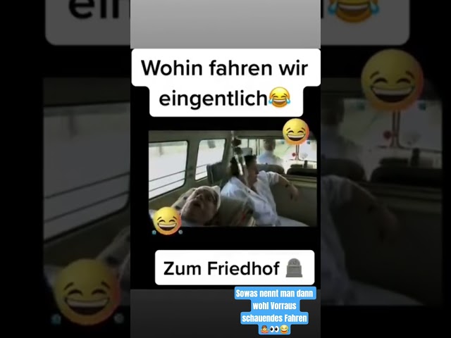Im Krankenwagen zum Friedhof | Vorraus schauendes Fahren | Krankenschwester deines Vertrauens