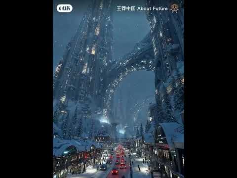 Cyber ​​Snowland" The last winter of the future city!