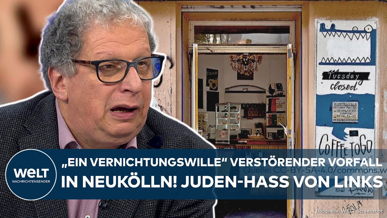 BERLIN: Verstörender Vorfall in Neukölln! Juden-Hass von Links! Israelis aus Café rausgeworfen