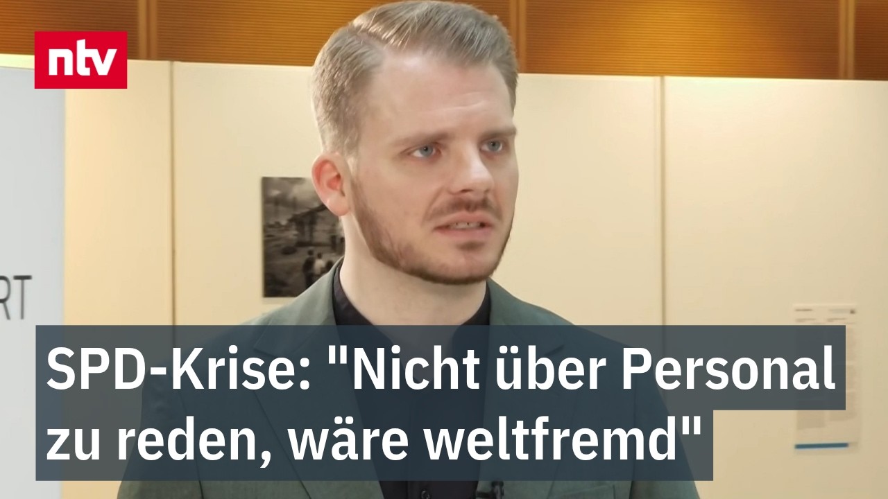 SPD-Krise: "Nicht über Personal zu reden, wäre weltfremd" - Klüssendorf im ntv Frühstart