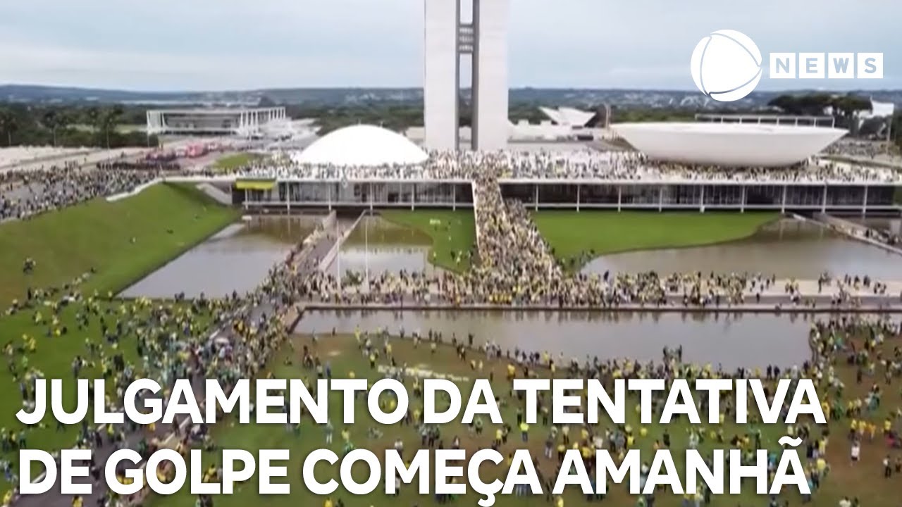 Julgamento da tentativa de golpe começa amanhã (01) no STF
