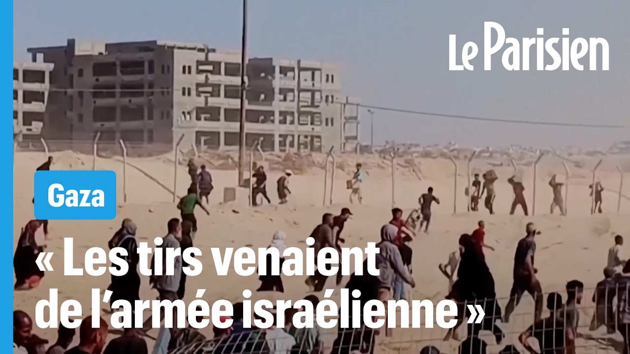 Coups de feu et scènes de chaos à Gaza lors d'une distribution alimentaire