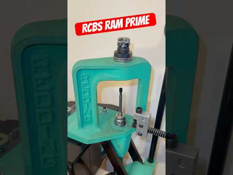 RCBS Ram Prime-An Easy Way To Prime Tight Primer Pocket Brass #shorts #techtips #RCBS #reloading