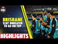 Brisbane Heat Do a Double Over Thunders to Go On Top of Points Table | Big Bash League Highlights