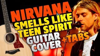 Nirvana - Smells Like Teen Spirit (Fingerstyle Guitar Cover With Tabs)
