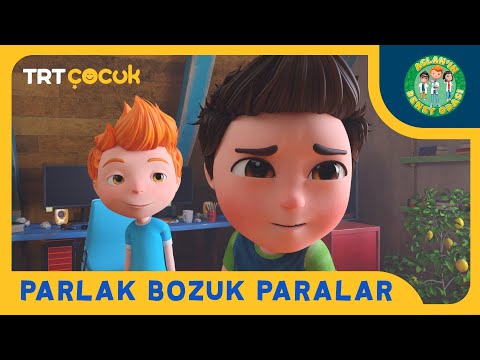 ASLAN'IN DENEY ODASI I PARLAK BOZUK PARALAR I TRT ÇOCUK