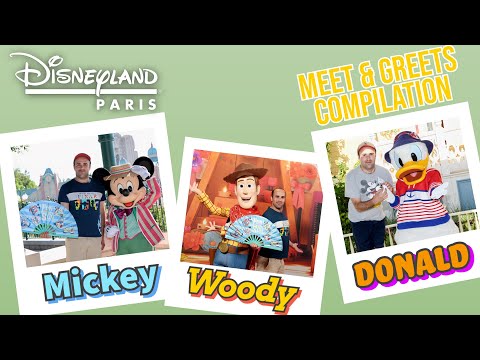 Disneyland Paris: Disney Character Meet & Greets (Compilation) [April 20th - 23rd 2026]