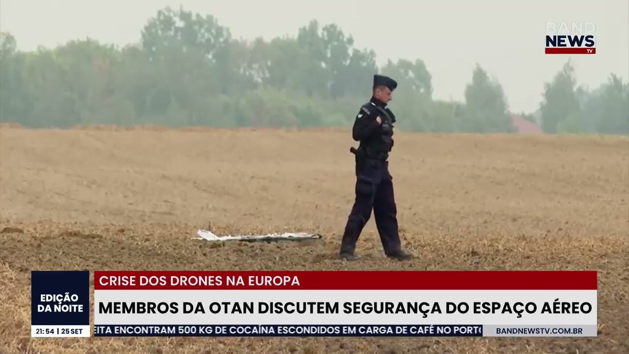 Membros da Otan discutem segurança do espaço aéreo | BandNews TV