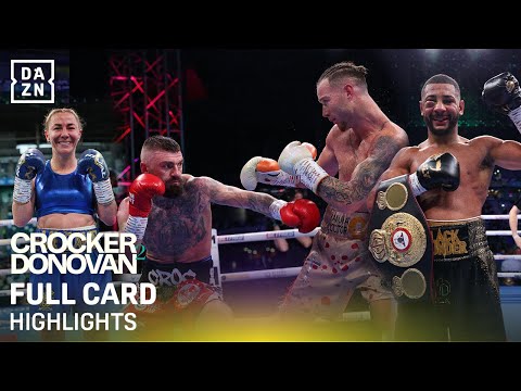 Lewis Crocker vs. Paddy Donovan | Full Card Fight Highlights