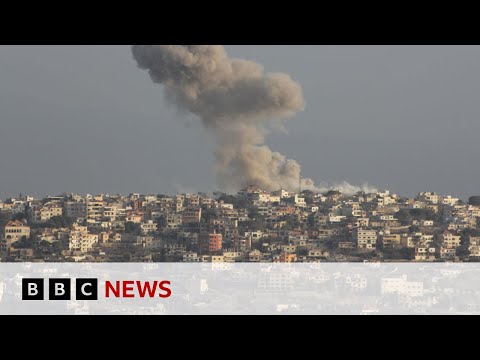 Hospital remains open in evacuated Lebanese city amid Israeli attacks | BBC News
