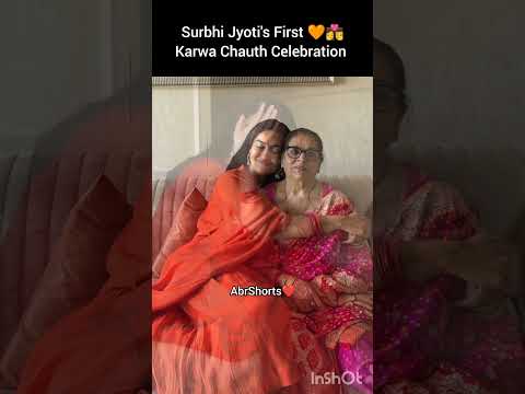 #surbhijyoti #first #karwachauth #celebration #naagin #bela #behir #sumitsuri #shorts #quboolhai 🧡🌛