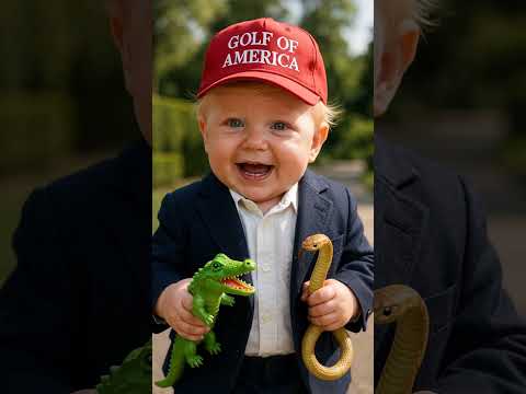 “Baby Trump Talks Florida Prison Full of Snakes & Alligators Eating Escapees!”
