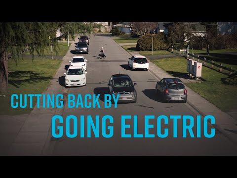 Cutting back by going electric: saving money with an EV in the Township of Langley.