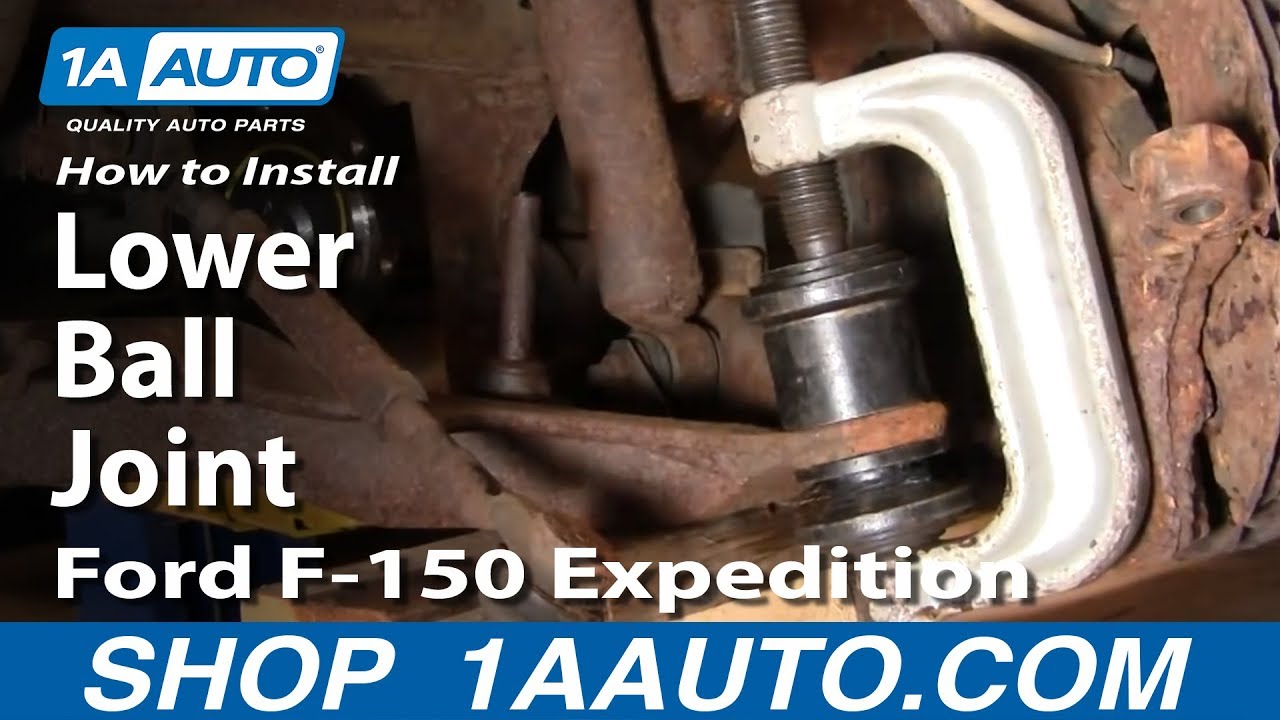How to replace ball joints on ford expedition #5