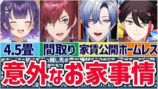 🌈にじさんじ🕒ライバーたちの意外すぎるお家事情まとめ！【切り抜き×ゆっくり解説】