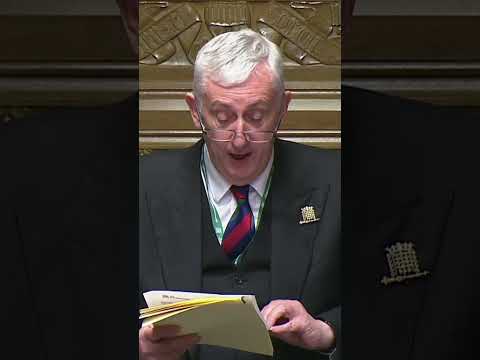 Sir Lindsay Hoyle: 'Our thoughts are with His Majesty'