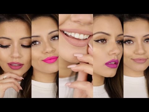 Anastasia Beverly Hills Liquid Lipsticks NEW 2016 SHADES | Lip Lookbook
