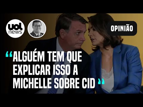 Michelle Bolsonaro e Cid: 'Alguém precisa explicar que há alguma relação se ele paga contas' | Tales