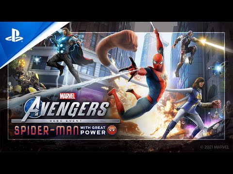 Marvel's Avengers - Spider-Man With Great Power Cinematic Trailer | PS5, PS4