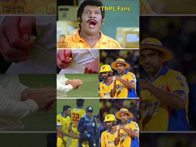 R Ashwin Ball Tampering Issue #shorts #tnpl #cricket
