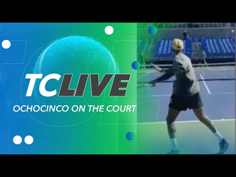 Chad Ochocinco Johnson's Impressive Tennis Skills | Tennis Channel Live