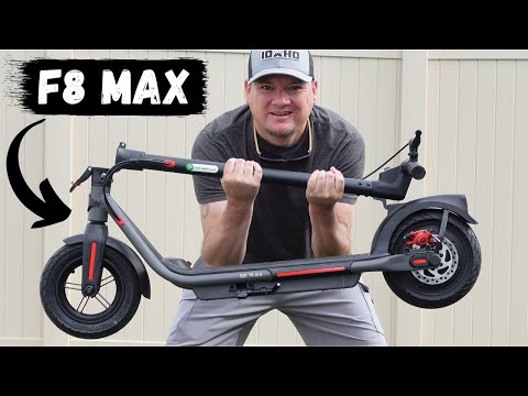 TST F8 Max e-scooter review! Easy to use budget friendly e-scooter