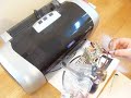 Continuous Ink system install for the Epson Stylus C84 -C86