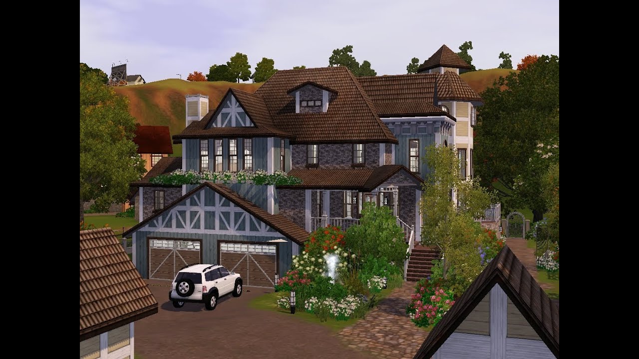 The Sims 3 - Building a victorian ranch - YouTube