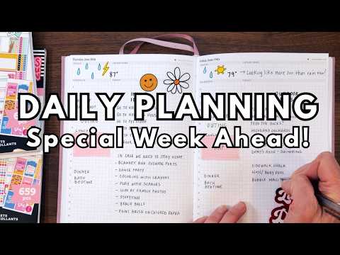 Planning a Week with My Toddler Granddaughter | Daily Planner Setup