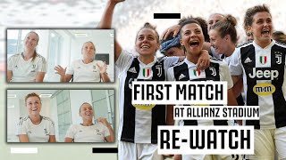 Juventus Women React to their First Allianz Stadium Match! | #10YearsAtHome | Juventus Women