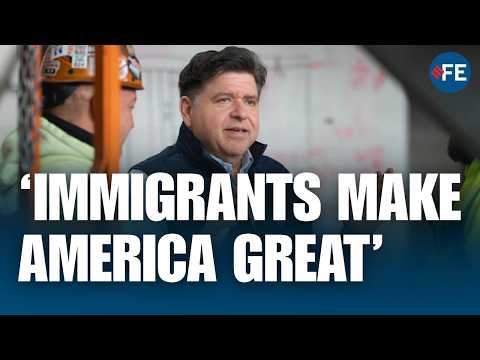 Pritzker Slams Trump, ICE, Immigration Crackdown, Urges Voters to <strong>Act</strong>