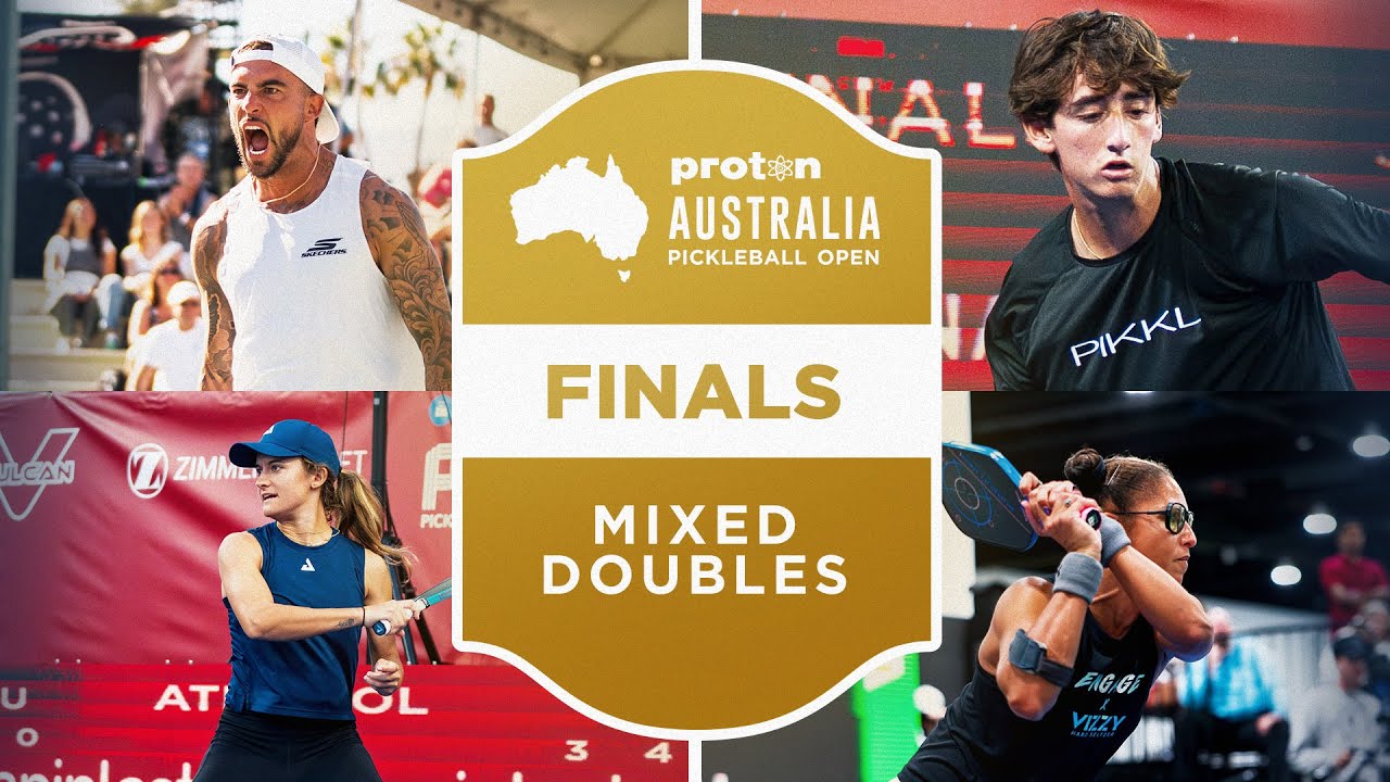 Irvine/Tardio v Schneemann/McGuffin at the Proton Australia Pickleball Open