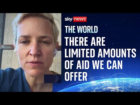 Dr Rose: 'There are very limited amounts of aid we can offer'