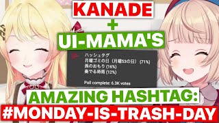 This Hashtag Is GENIUS "MondayIsTrashDay" (Shigure Ui & Otonose Kanade