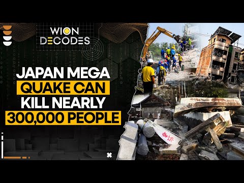 Japan Mega Quake Can Kill Nearly 300,000 People: What Is Nankai Trough Earthquake? WION Decodes