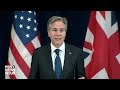 WATCH LIVE: Blinken holds joint news briefing with British Foreign Secretary David Cameron  - 41:50 min - News - Video