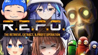 【R.E.P.O.】騒がしさレベル10！w / まるたけ / 水無世燐央 / 空星きらめ【柚原いづみ / ななしいんく】