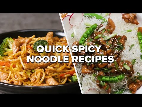 Quick Spicy Noodle Recipes ? Tasty Recipes