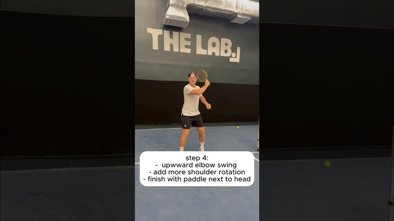 5 steps to an easy forehand 👋 Grab your Adidas pickleball gear and save with code CINCOLA10 visit: