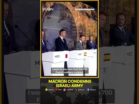 Macron Condemns Israeli Army For Targeting U.N. Peacekeepers In Lebanon | Israel-Lebanon War