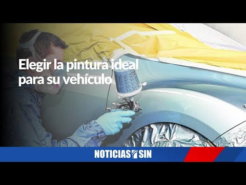 Elegir la pintura ideal para su vehículo